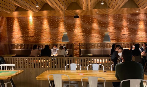 Menú Bogotá, Cali, Medellín, Manizales y Pereira