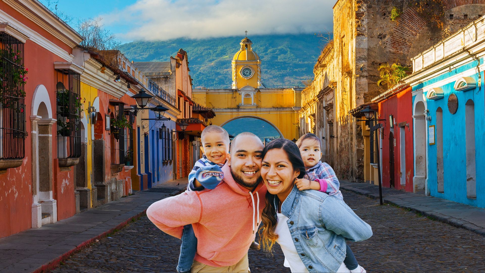 Are you thinking about traveling to Guatemala with kids? It’s an excellent choice. Guatemala is a destination full of history, culture, nature, and adventure, making it the perfect place for unique family experiences. From boat rides on the beautiful Lake Atitlán and easy hikes on Pacaya Volcano to chocolate workshops and visits to local artisan markets, the country offers a wide variety of safe and entertaining activities for all ages.

In this guide, we share the best recommendations for planning your family trip to Guatemala: the most suitable activities, family-friendly tours, safe transportation options, and practical tips to help you enjoy every moment of your journey without worries.

![2.jpg](https://s3.us-south.cloud-object-storage.appdomain.cloud/bucket-travelisimo/2_de3c834cbb)

---

## Why Is Guatemala the Perfect Destination for a Family Trip?

Guatemala brings together culture, nature, and adventure in an accessible and authentic environment. Children can learn about Mayan culture, explore volcanic landscapes, encounter exotic animals, and participate in creative workshops. Many tourist destinations also offer activities specifically designed for families, ensuring safe, educational, and fun experiences for young travelers.

### Benefits of Traveling to Guatemala with Kids:
- Short distances between destinations, making it easy to combine multiple experiences without long transfers.
- A wide variety of activities, from gentle hikes to interactive workshops.
- Cultural learning through direct contact with Guatemala’s history, traditions, and gastronomy.
- Private transportation options and family-friendly accommodations that ensure comfort and safety throughout the trip.

![3.jpg](https://s3.us-south.cloud-object-storage.appdomain.cloud/bucket-travelisimo/3_276cebf57c)

---

## Best Activities and Tours to Enjoy Guatemala with Kids

### 1. Boat Rides and Visits to the Villages of Lake Atitlán

One of the most popular activities for families is exploring Lake Atitlán, considered one of the most beautiful lakes in the world. You can visit towns like San Juan La Laguna, where children can learn about natural dyes and Mayan weaving, or Santiago Atitlán, where they can discover local history and legends.

**Recommended Activities:**
- Private or shared boat rides.
- Pottery and painting workshops in San Antonio Palopó.
- Weaving classes with local cooperatives.

Tip: Always book safe transportation and use life jackets during water activities.

![4.jpg](https://s3.us-south.cloud-object-storage.appdomain.cloud/bucket-travelisimo/4_d59a35d8be)

---

### 2. Hiking Pacaya Volcano: An Accessible Adventure for All Ages

Pacaya Volcano is one of the few active volcanoes in the world where you can safely approach cooled lava flows and fumaroles. The hike is relatively easy and suitable for children as young as six years old, making it a perfect option for families seeking a fun and safe volcano adventure.

**What Makes This Activity Special:**
- Roast marshmallows over hot volcanic rocks.
- Enjoy panoramic views of the volcano and surrounding valleys.
- Horse rentals are available for those who prefer not to hike.

Recommendation: Wear comfortable clothing, use sunscreen, bring a hat, and carry plenty of water.

[Book your family tour to Pacaya Volcano here →](https://travelisimo.com/es/guatemala/actividades/tours-y-experiencias?product=11&location=652d96af9d1e8c316a27b52e&results=8&capacity=1&adult=1&currency=USD&country=GT&order=1&reels=true&)

![5.jpg](https://s3.us-south.cloud-object-storage.appdomain.cloud/bucket-travelisimo/5_13b157f068)

---

### 3. Visit La Aurora Zoo and the Children's Museum in Guatemala City

If your itinerary includes Guatemala City, make sure to visit **La Aurora Zoo**, one of the best zoos in Central America. Here, children can see animals from around the world, enjoy spacious green areas, and learn about wildlife conservation.

Just a few minutes away, the **Children's Museum** offers interactive spaces where kids can play and learn at the same time.

![7.jpg](https://s3.us-south.cloud-object-storage.appdomain.cloud/bucket-travelisimo/7_a8381d1aea)

---

### 4. Chocolate Workshops and Coffee Tours in Antigua Guatemala

Antigua Guatemala is the perfect place to combine culture, history, and family-friendly activities. Chocolate workshops allow kids to learn about cacao, its importance in Mayan culture, and make their own chocolate creations.

**Recommended Activities:**
- Coffee tours with tastings and sensory activities.
- Jade workshops adapted for children.
- Visits to artisan markets.

Tip: Some workshops offer special versions designed for kids, making the experience more enjoyable and interactive for younger participants.

![6.jpg](https://s3.us-south.cloud-object-storage.appdomain.cloud/bucket-travelisimo/6_8b87d43bd7)

---

### 5. Explore Semuc Champey and the Lanquín Caves (Recommended for Families with Older Children)

If you are traveling with teenagers, **Semuc Champey** is a spectacular option. Its turquoise pools, caves, and natural bridges offer a perfect setting for adventure. Keep in mind that some water activities require swimming skills and good physical condition.

---

## Safe Transportation and Ideal Accommodation for Traveling with Kids in Guatemala

### Private Transportation: The Safest Option for Families

Getting around Guatemala with kids is much easier and safer if you book **private transportation**, especially for long trips or areas where public transport is not recommended.  
At [Travelisimo](https://travelisimo.com/es/guatemala/transporte/transporte-privado?passengers=1&currency=USD&), we offer private transfers with comfortable seats, air conditioning, and experienced drivers.

![7.jpg](https://s3.us-south.cloud-object-storage.appdomain.cloud/bucket-travelisimo/7_3eef82e515)

---

### Vacation Rentals and Family-Friendly Hotels

To ensure comfort for the whole family, choose **vacation rentals** with multiple bedrooms, fully equipped kitchens, and shared spaces. Many hotels and resorts also offer family suites, pools, and play areas.

[Explore family-friendly accommodations here →](https://travelisimo.com/es/guatemala/alojamiento/casas-vacacionales?product=1&location=652d96af9d1e8c316a27b52e&results=8&capacity=1&adult=1&currency=USD&country=GT&order=1&reels=true&)

---

## Practical Tips for Traveling to Guatemala with Kids

- Plan activities with enough time for breaks and rest.  
- Avoid long travel days without stops.  
- Always bring sunscreen, insect repellent, and healthy snacks.  
- Check the minimum age requirements for each tour or activity.  
- Confirm that the weather is appropriate for your planned activities (the dry season runs from November to April).

![8.jpg](https://s3.us-south.cloud-object-storage.appdomain.cloud/bucket-travelisimo/8_a5ab075fe6)

---

## Enjoy Guatemala with Your Family Safely and Comfortably with Travelisimo

Traveling to Guatemala with kids is a rewarding experience that allows families to explore the country’s history, culture, and nature in a fun and safe way. At **Travelisimo**, we help you plan every detail of your family trip, offering private transportation, family-friendly tours, and comfortable accommodations.

Discover all our family travel options in Guatemala and book your next adventure here:  
[See tours and activities →](https://travelisimo.com/es/guatemala/actividades/tours-y-experiencias?product=11&location=652d96af9d1e8c316a27b52e&results=8&capacity=1&adult=1&currency=USD&country=GT&order=1&reels=true&)

---
