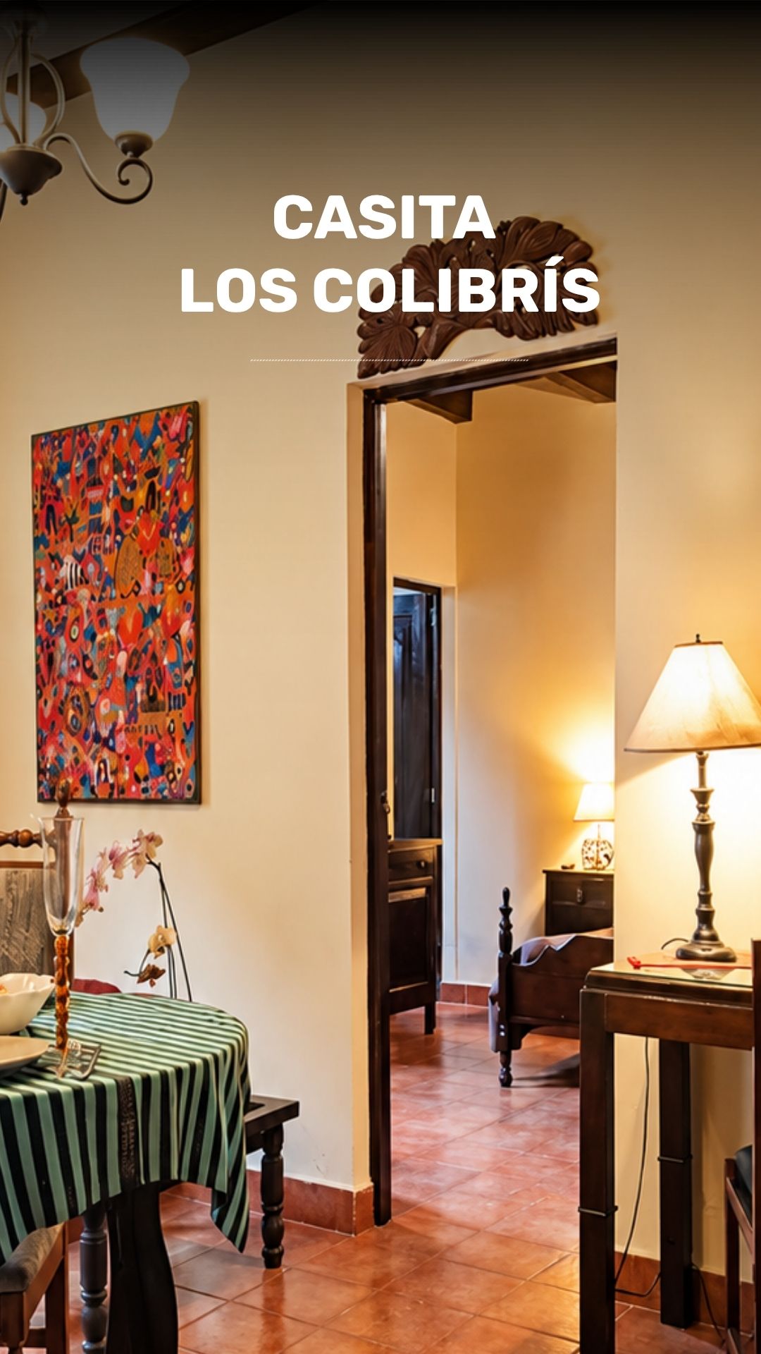 Central Antigua apartment in private complex video