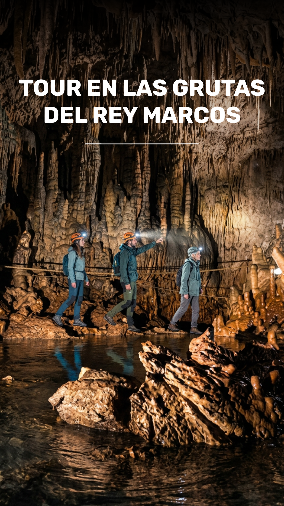Tour guiado por las Grutas del Rey Marcos video