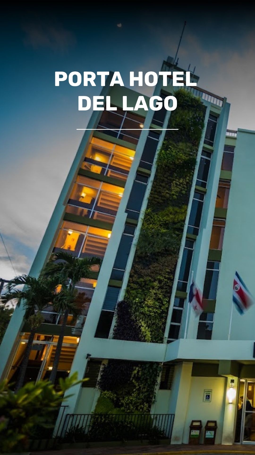 Hotel con vista al algo con modernas comodidades video
