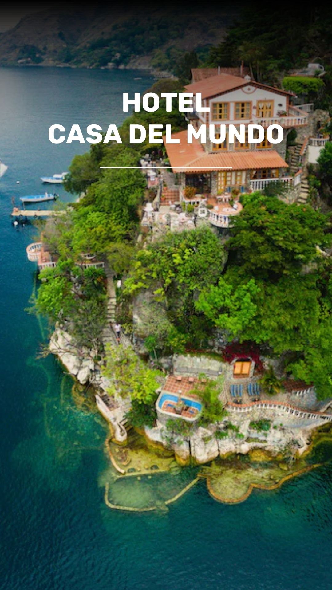Casa del Mundo El hotel más mágico de Guatemala video
