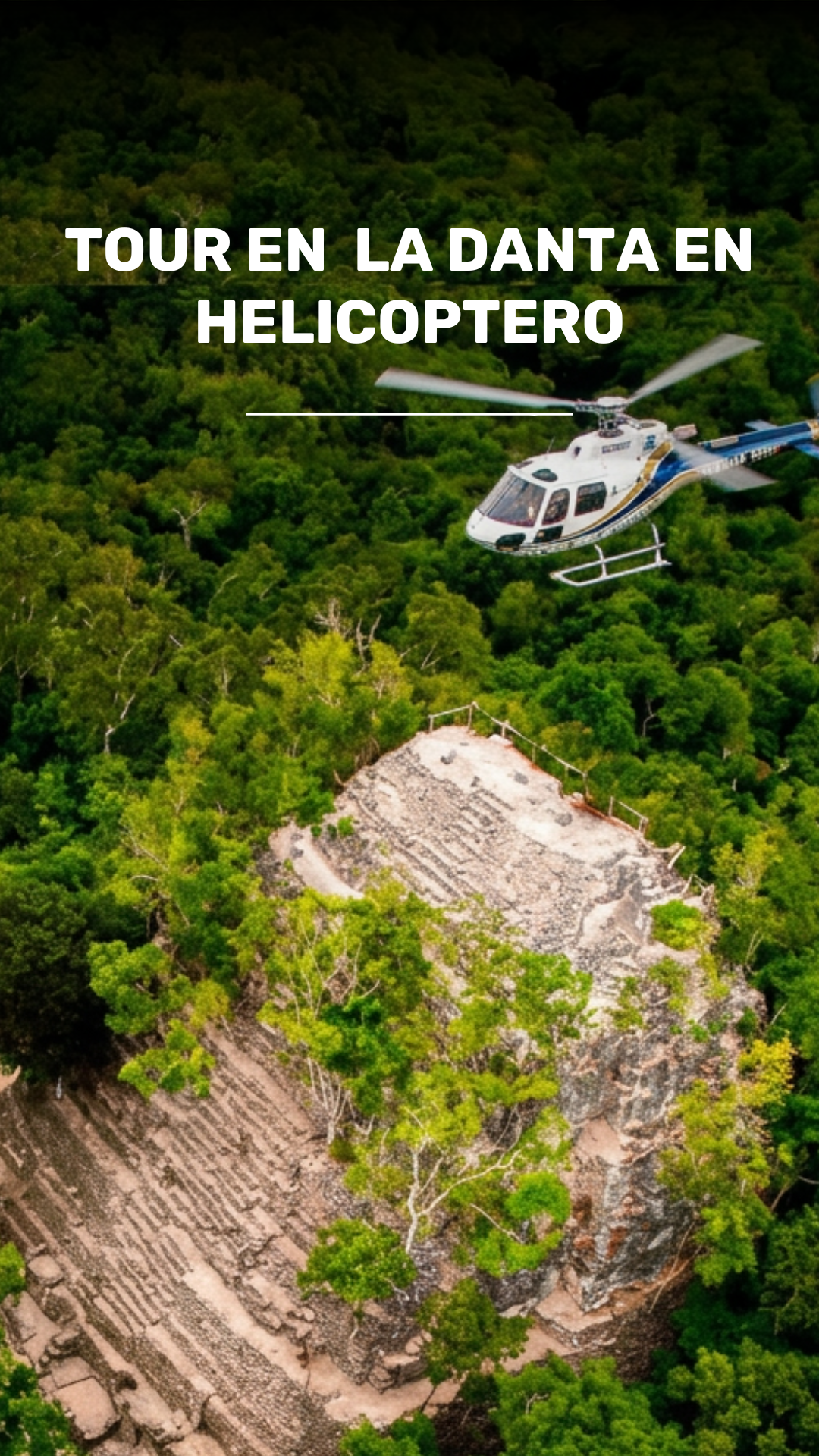 Descubre La Danta, una experiencia única en helicóptero video
