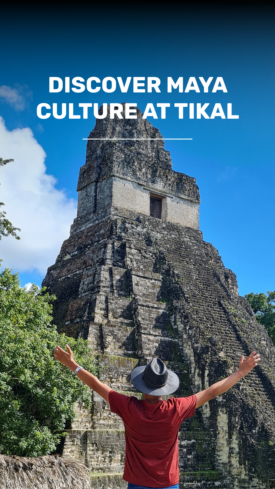 Discover the Mayan culture in Tikal by plane video
