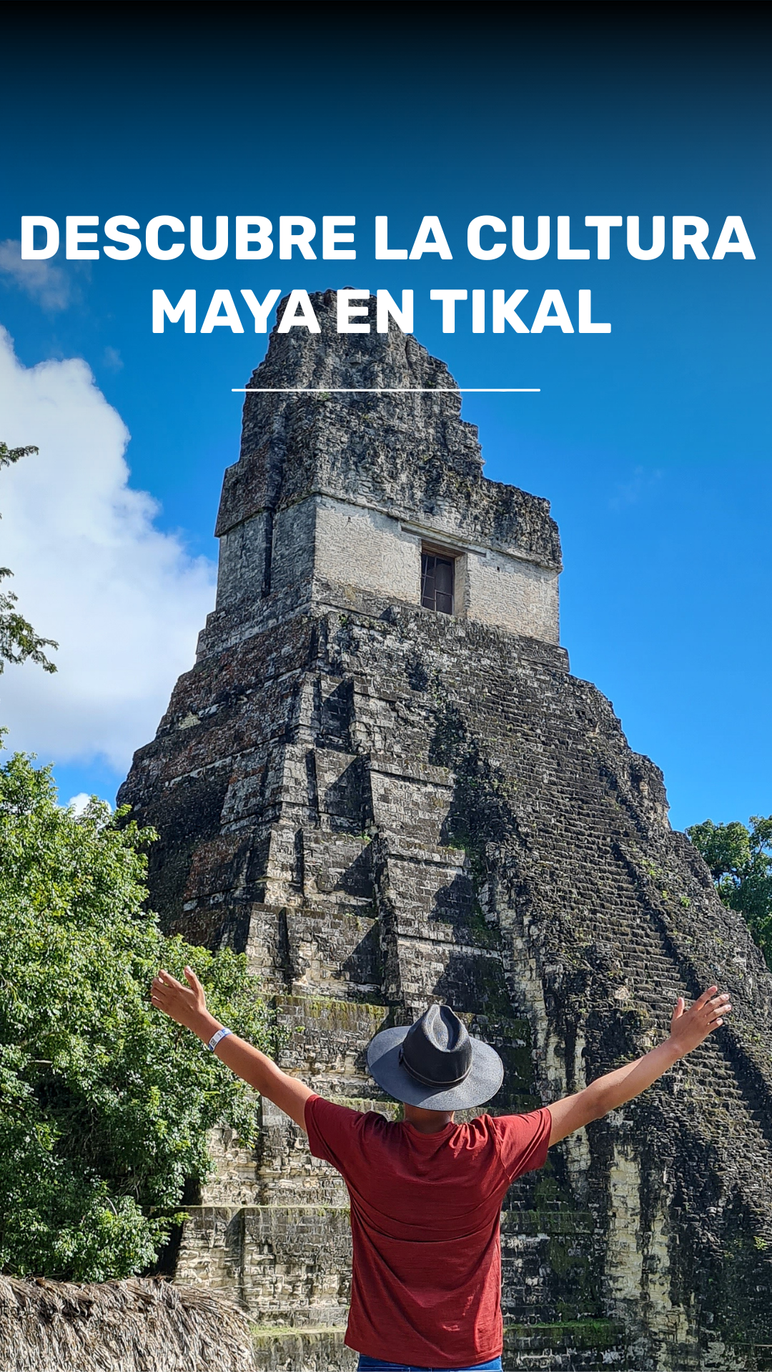 Descubre la cultura maya en Tikal en avión video