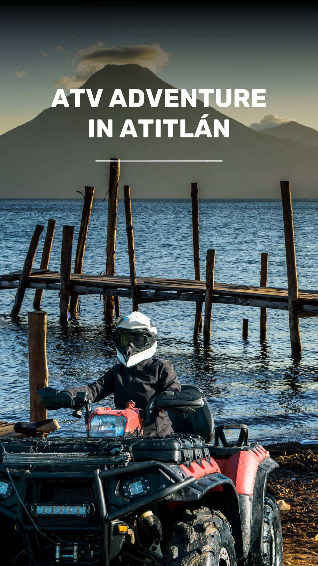 Explore the villages of Atitlan on a four-wheeler adventure. video