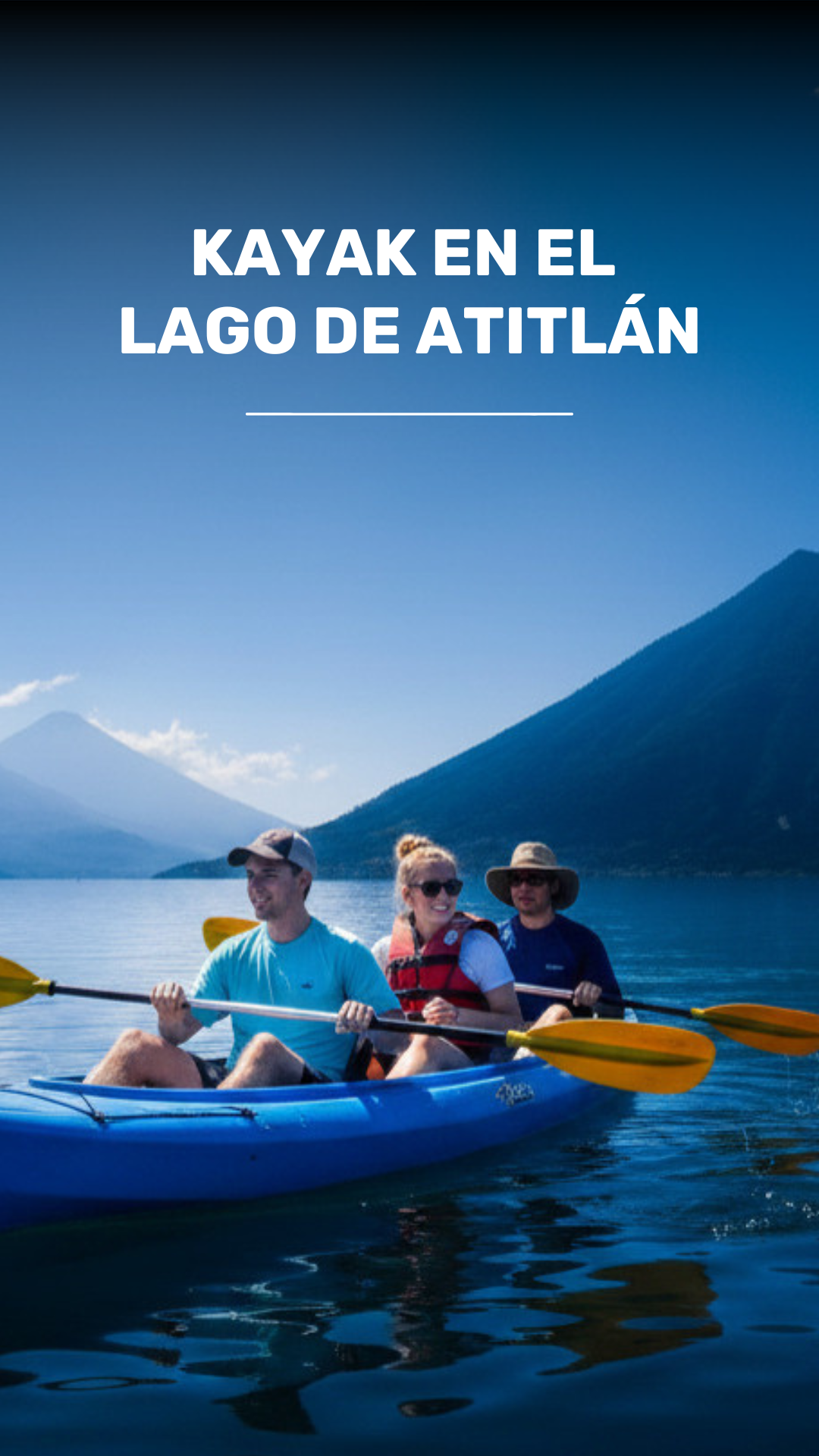 Aventura en Kayak & Aguas Termales en el Lago de Atitlán video