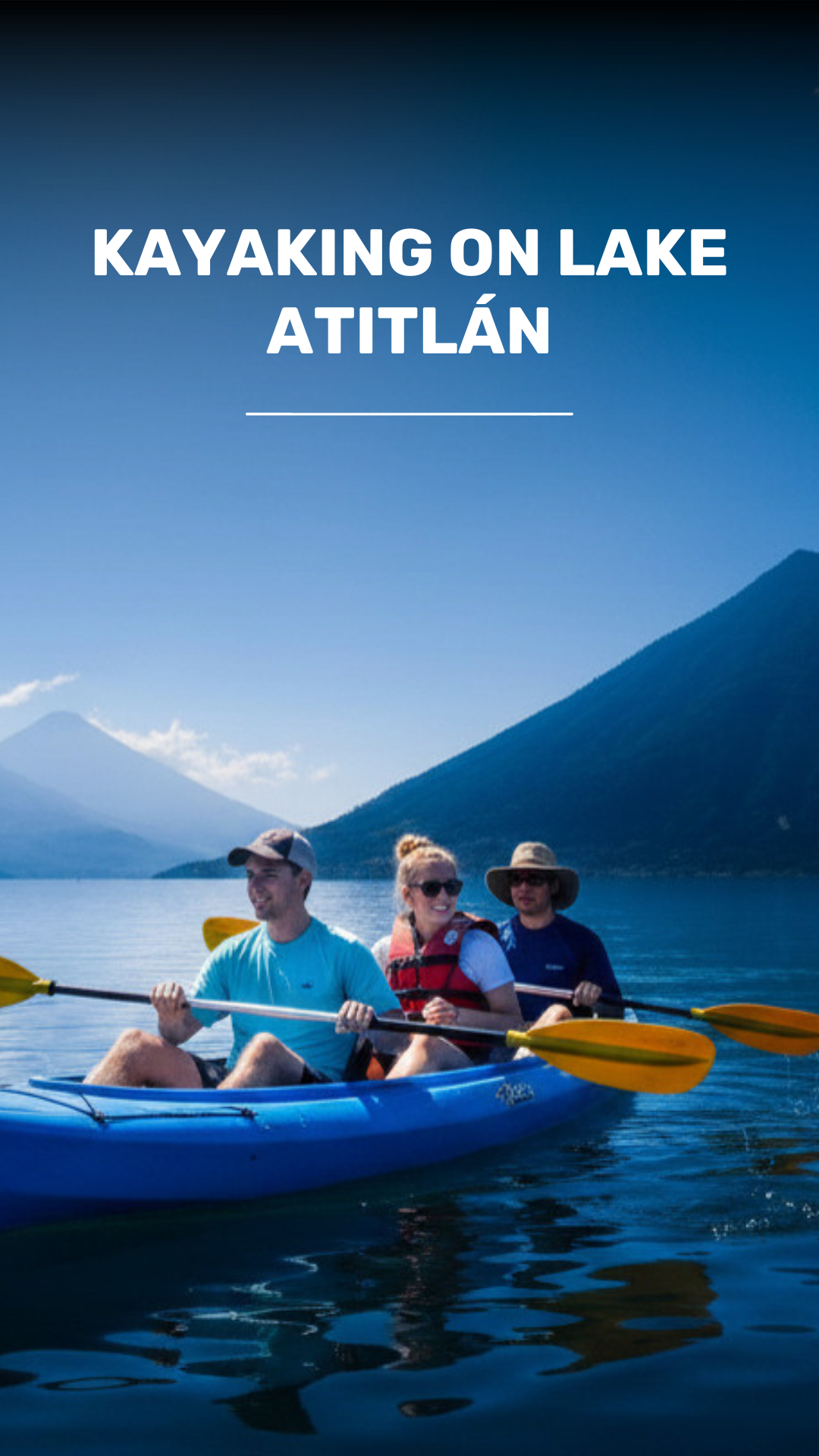 Adventure in Kayak & Termal Waters in Lake Atitlan video