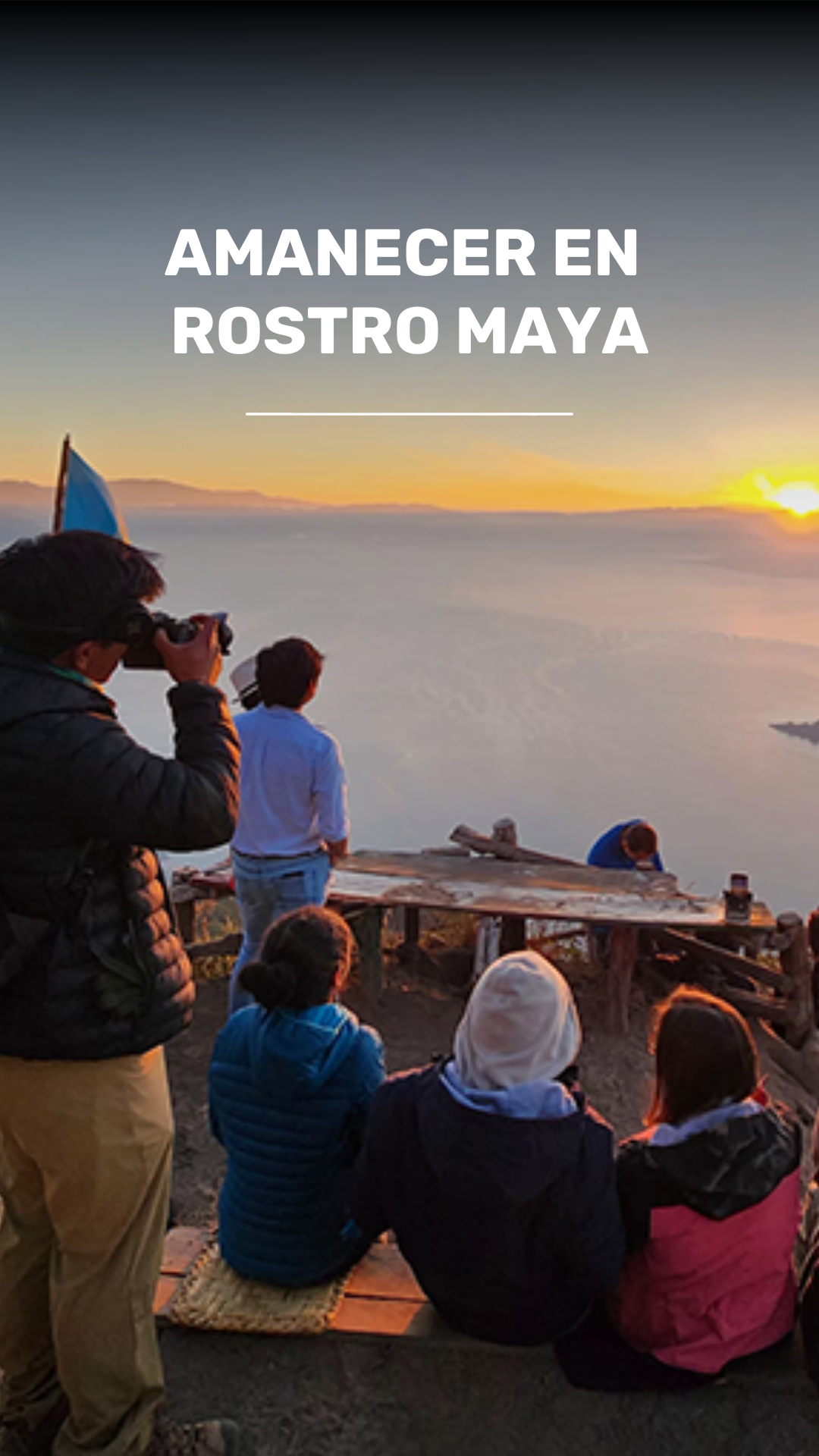Amanecer Rostro Maya Lago de Atitlán video