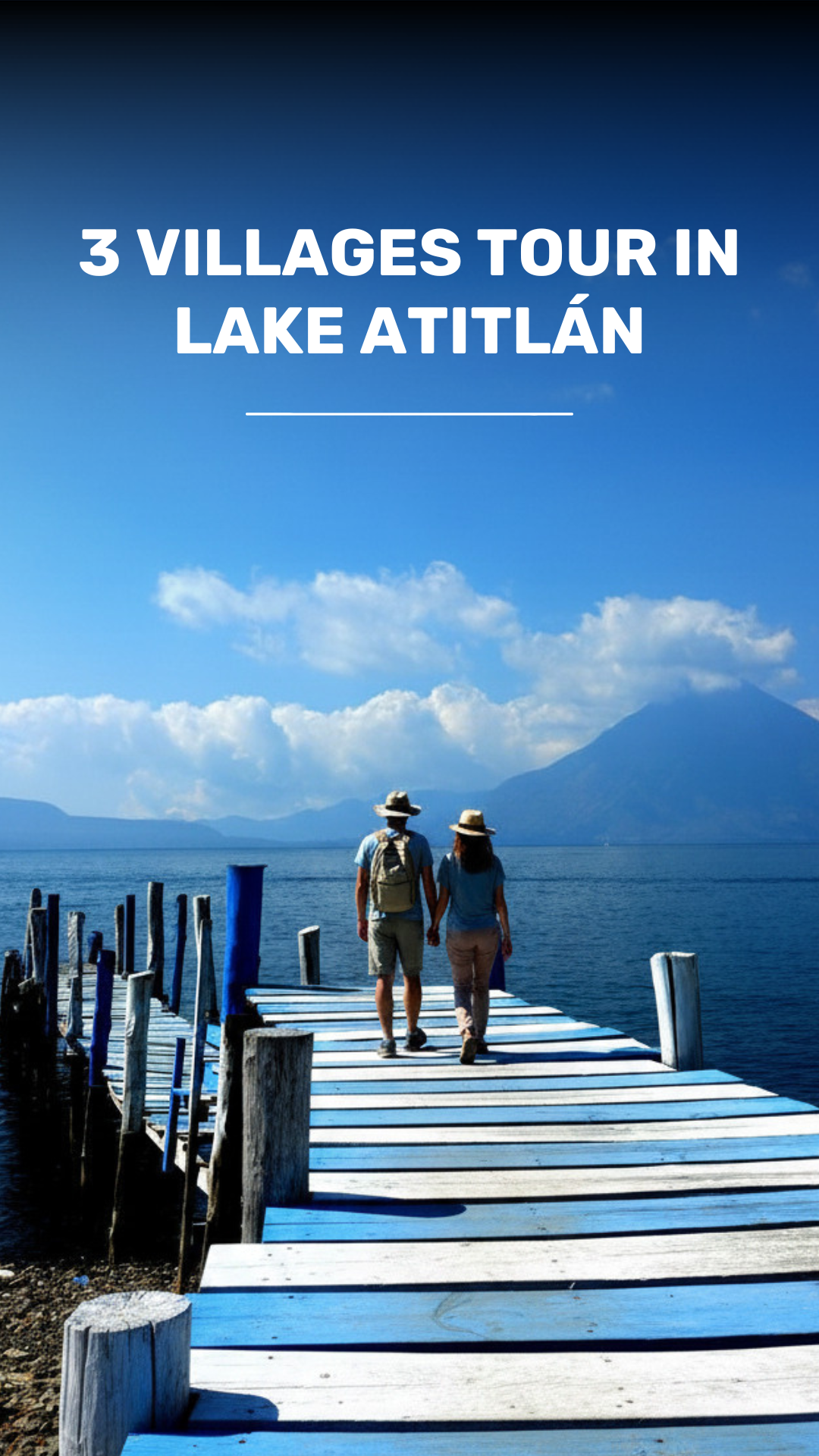 Explore 3 magical towns on Lake Atitlán by boat video