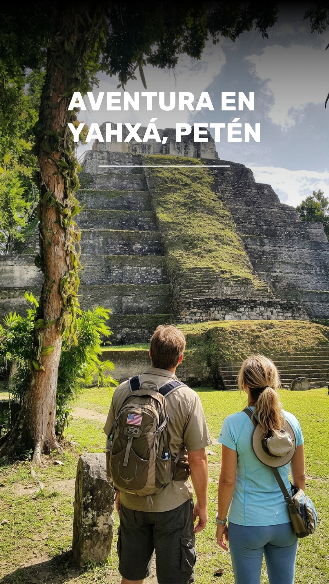 Explora la ciudad maya de Yaxha desde Flores video