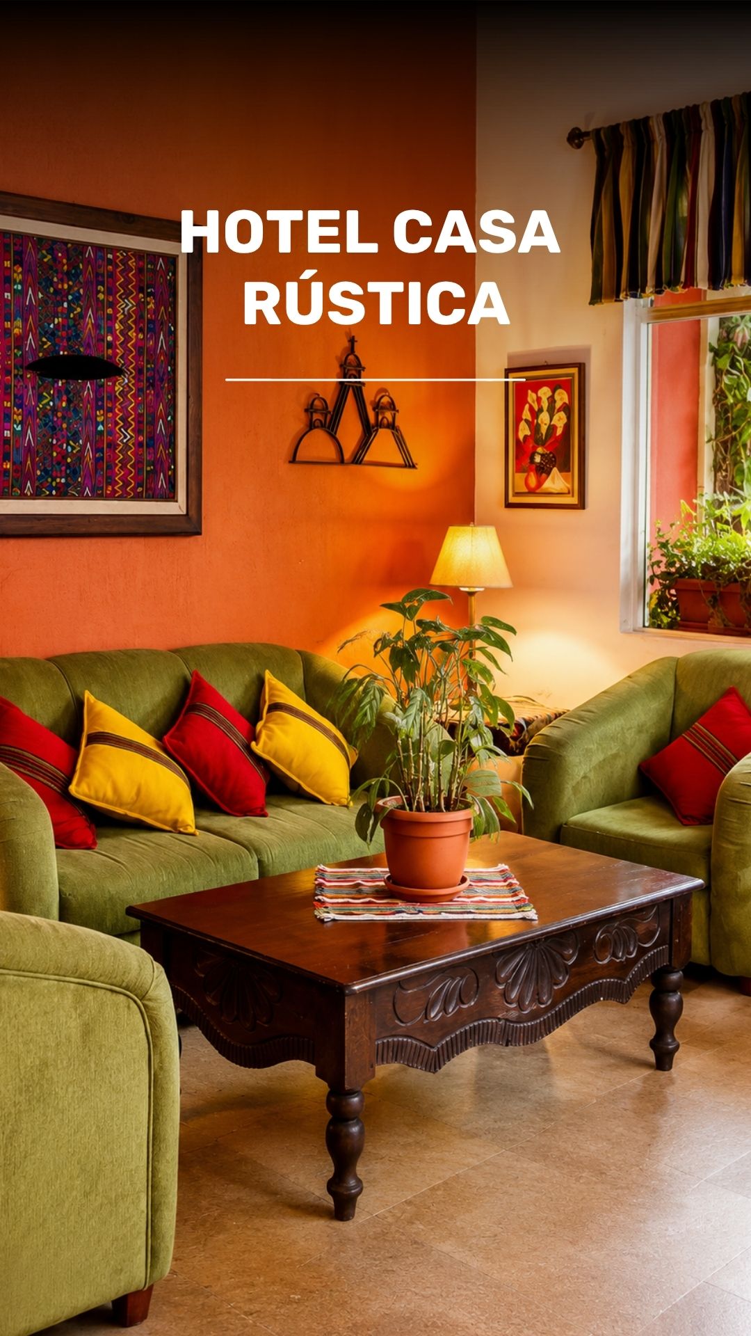 Hotel in the centre of Antigua with terrace video
