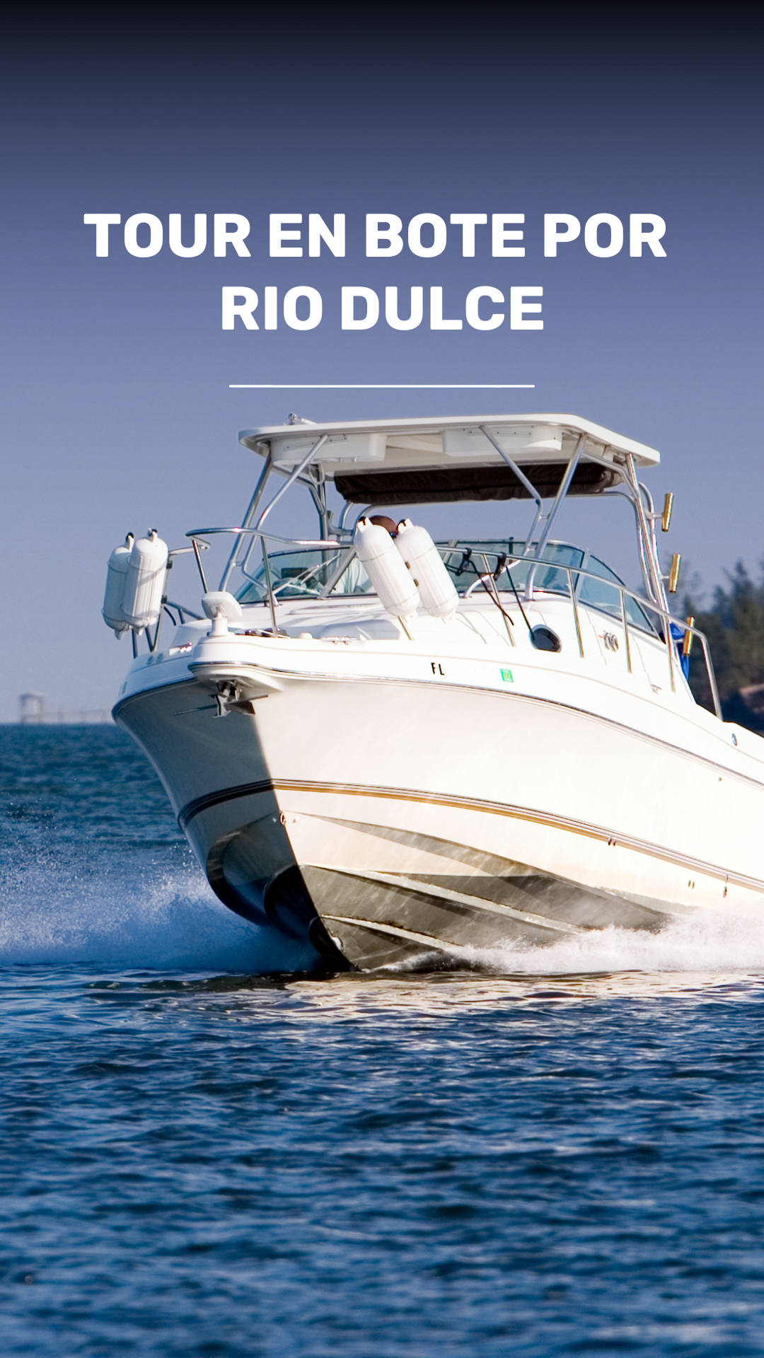 Disfruta de esta travesía a través del Río Dulce en bote video