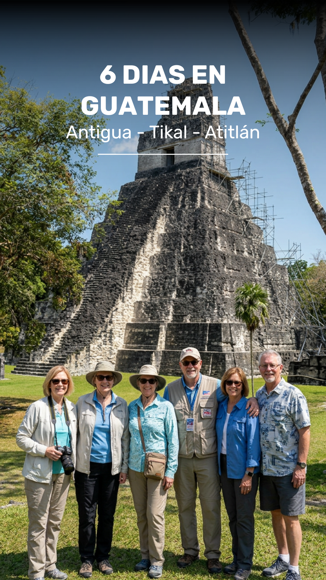 Paquete 6 días por Antigua, Atitlán y Tikal  video