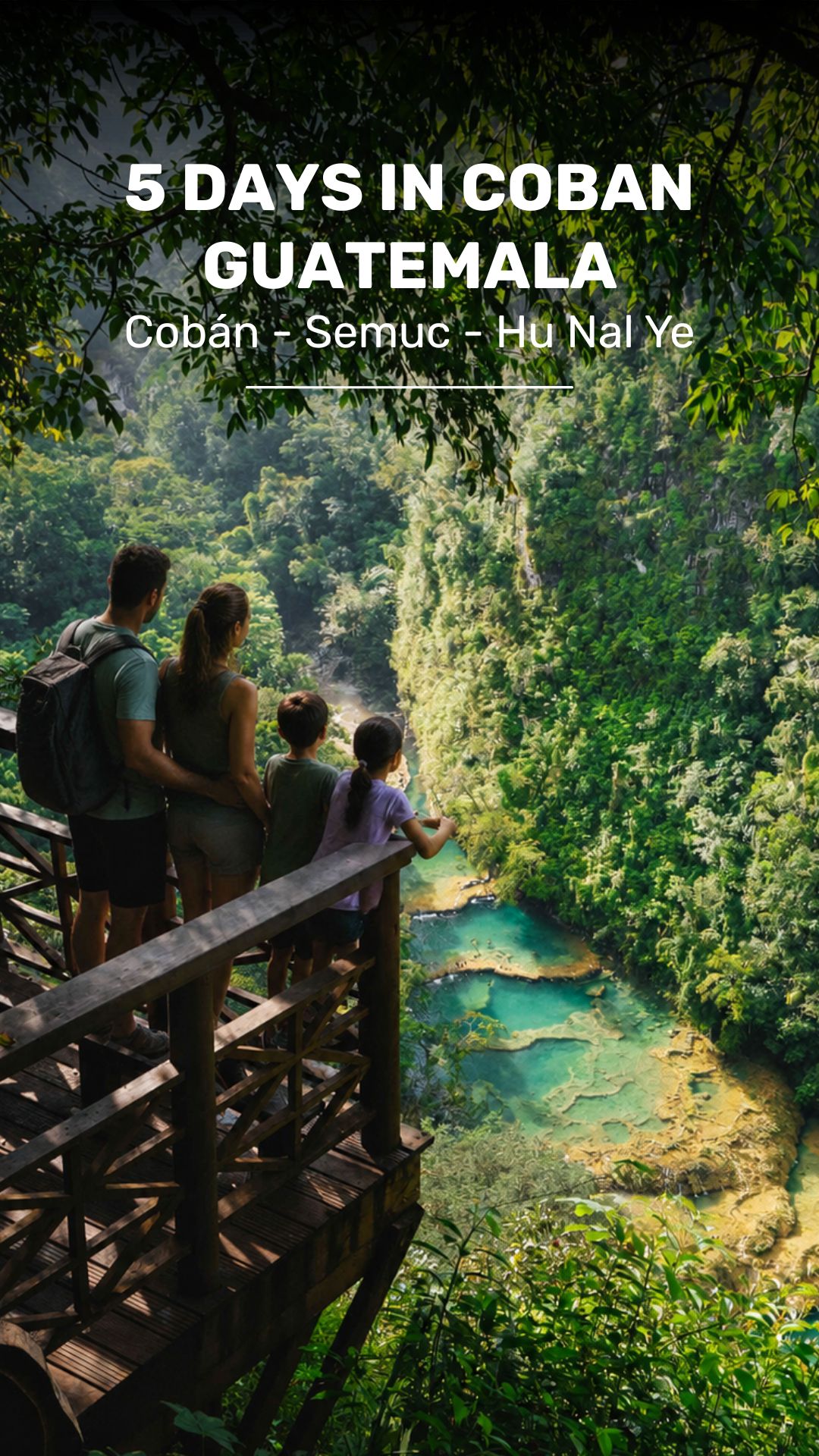 Package 5 days Coban and Semuc Champey video