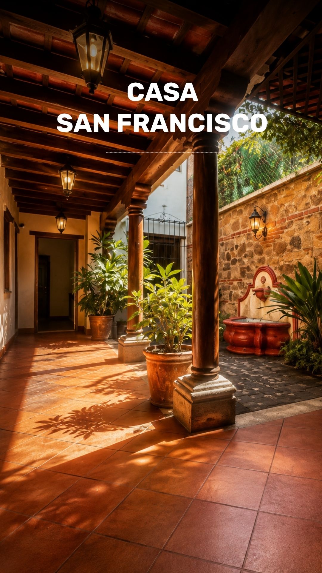 Casa Colonial con Terraza y Vistas al Volcán video