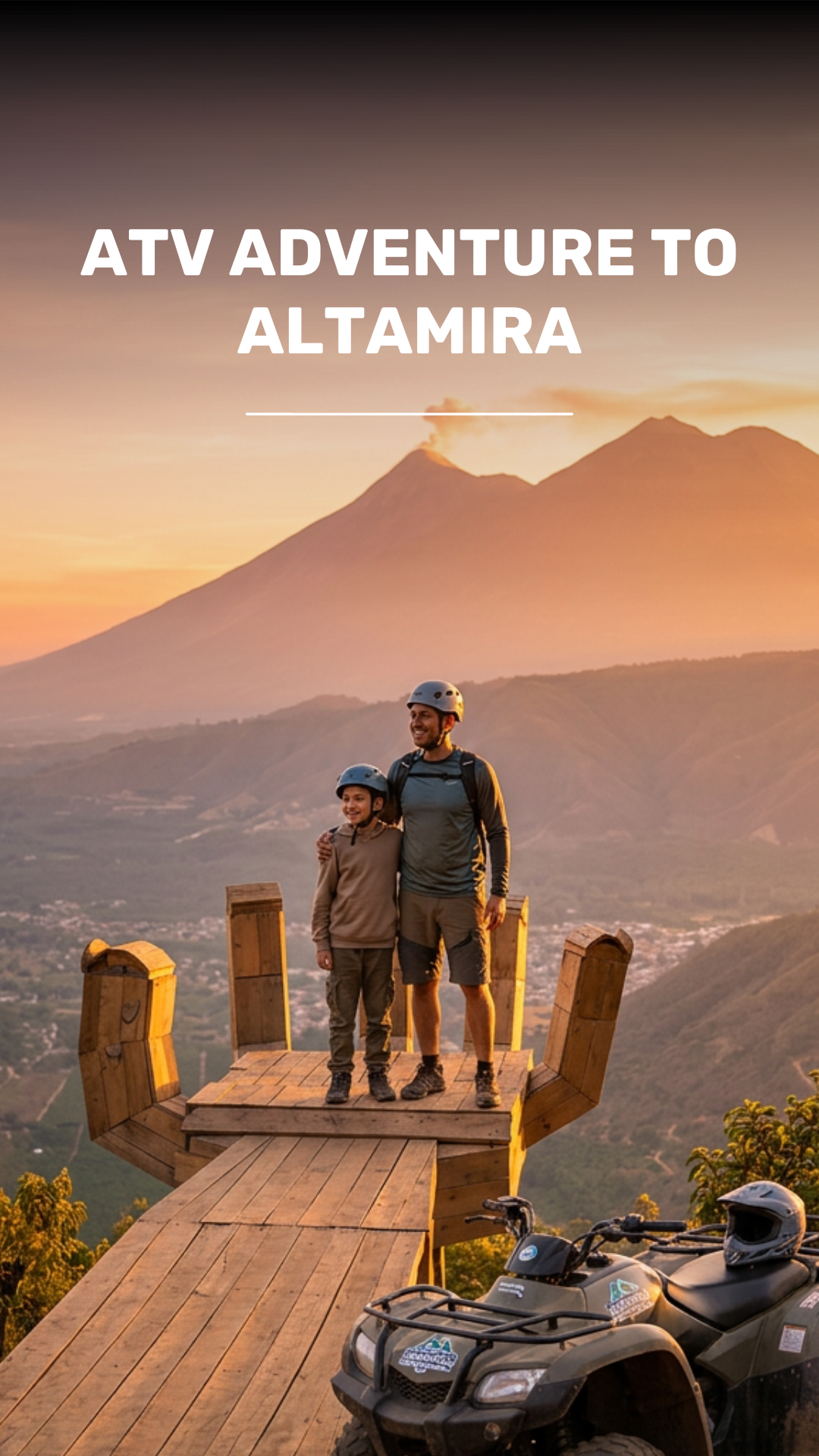 Tour to Altamira in Antigua, Adventure and Spectacular Views video