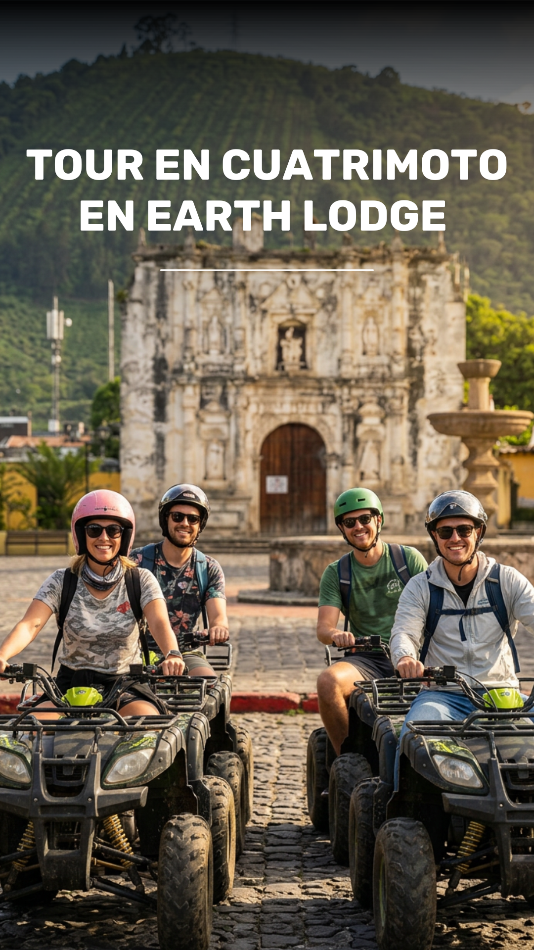 Descubre Earth Lodge en Bicicleta, ATV, buggy o carro. video