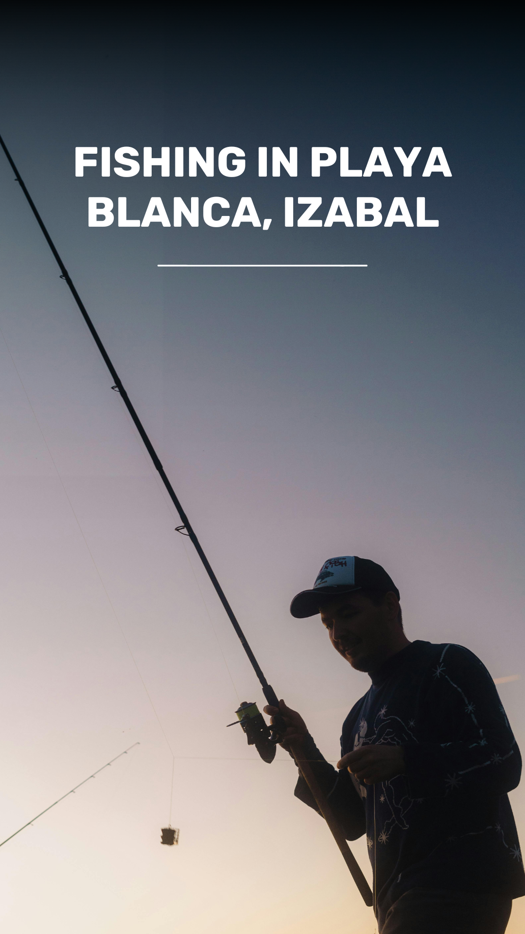 Enjoy fishing in Rio Dulce and cook your fishing video