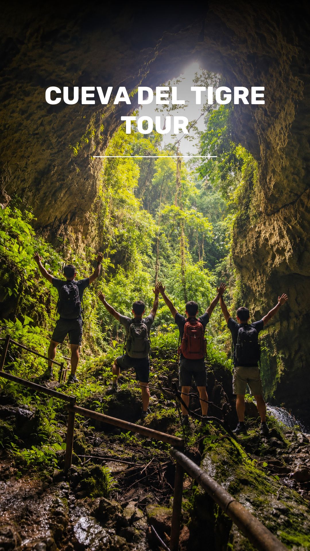Tour Cave of the Tiger and Livingston, Mayan Culture and Nature video