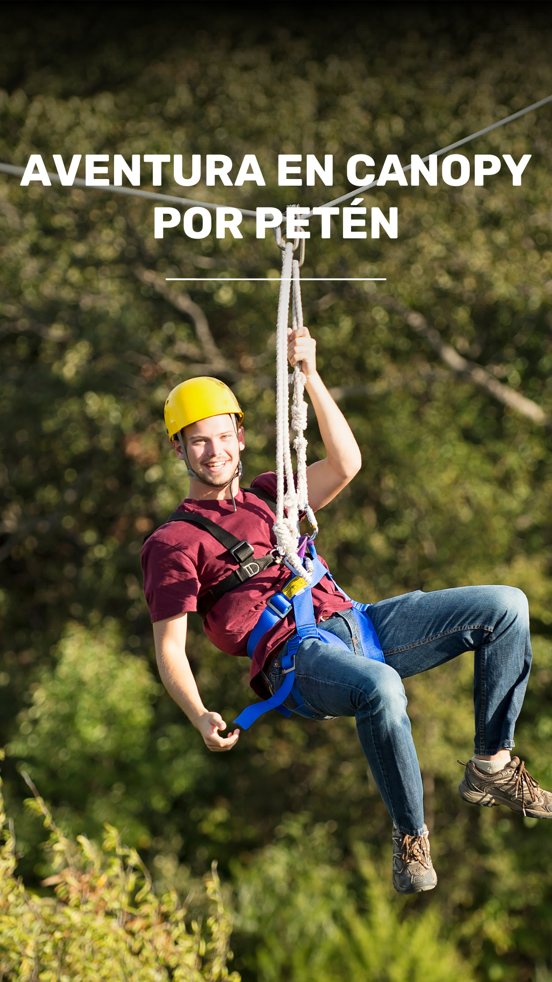 Vuela sobre la Selva de Petén Aventura Extrema video