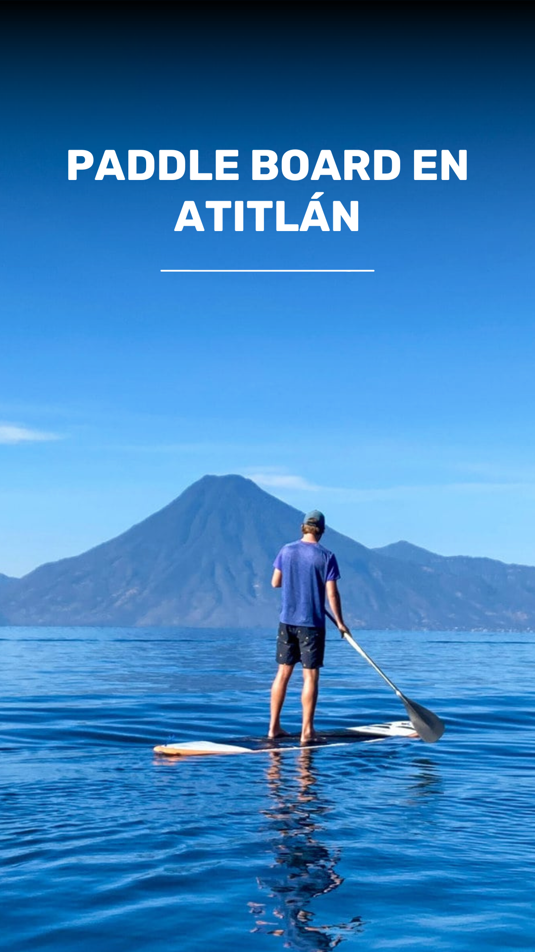 Exploración Matutina de Paddle Board en Lago Atitlán video
