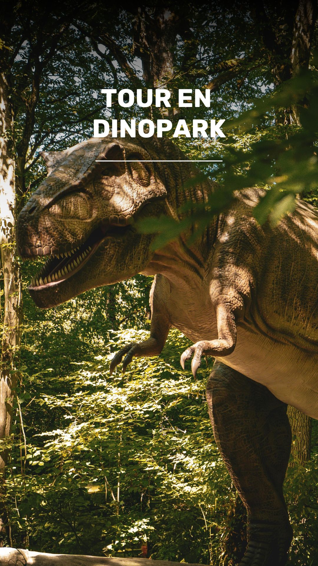 Aventura Jurásica en Dino Park video