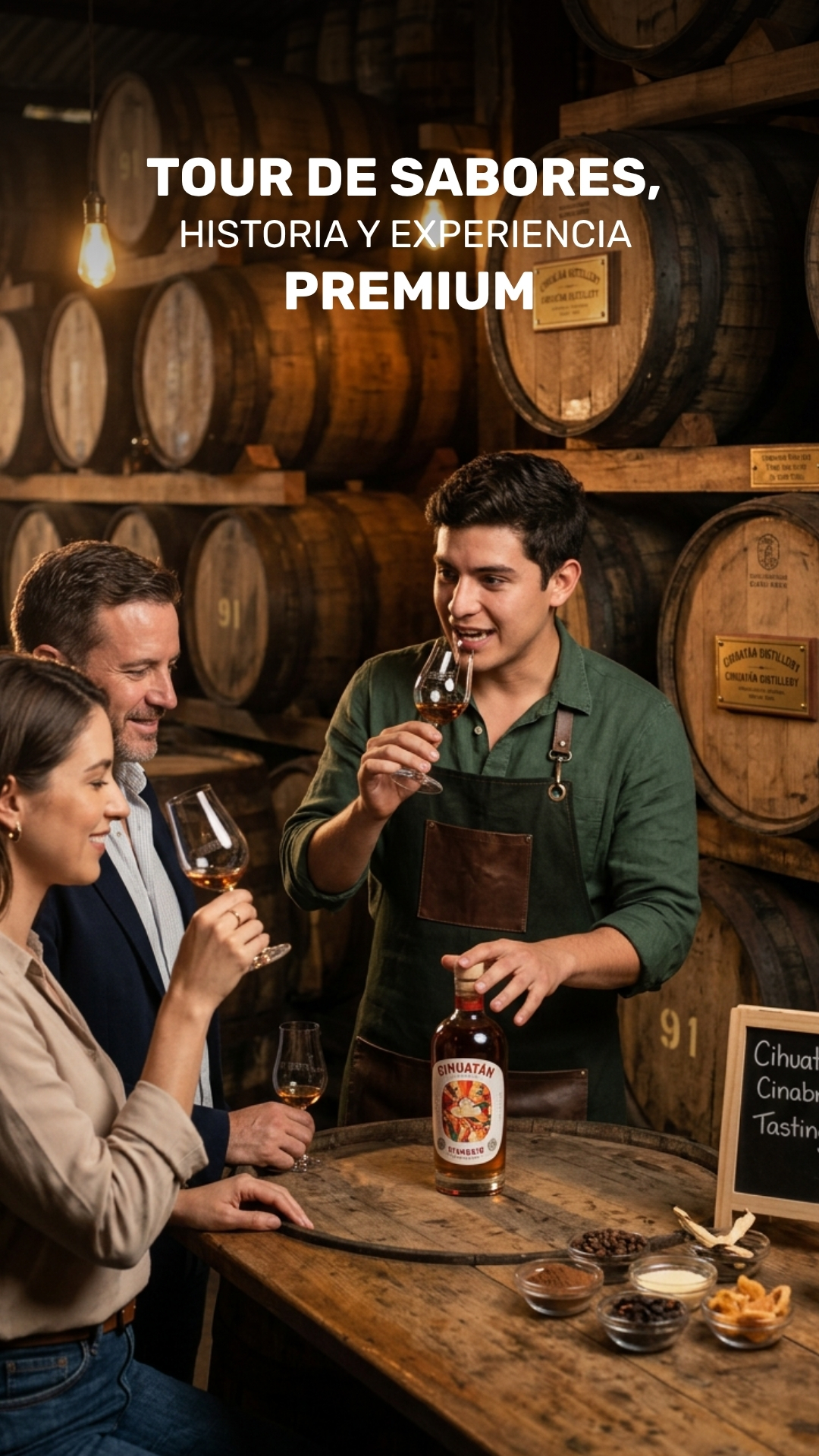 Tour de Sabores, Historia y Experiencia Premium video