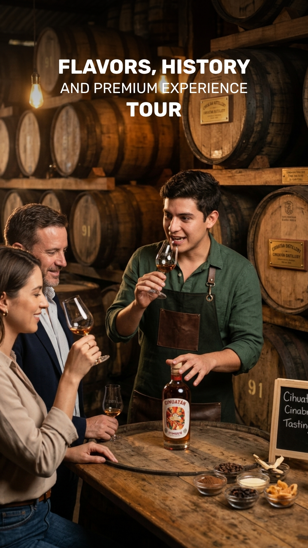 Tour of Flavors, History and Premium Experience video