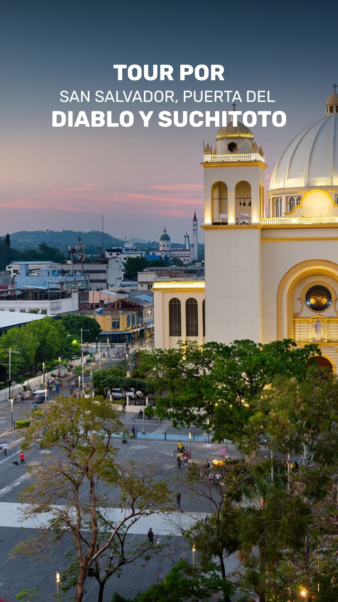 Tour por San Salvador, Puerta del diablo y Suchitoto video