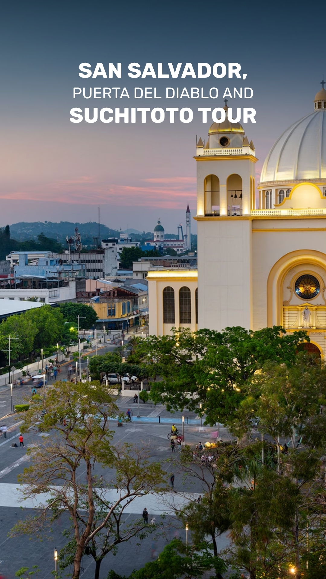 Tour of San Salvador, Devil's Gate and Suchitoto video