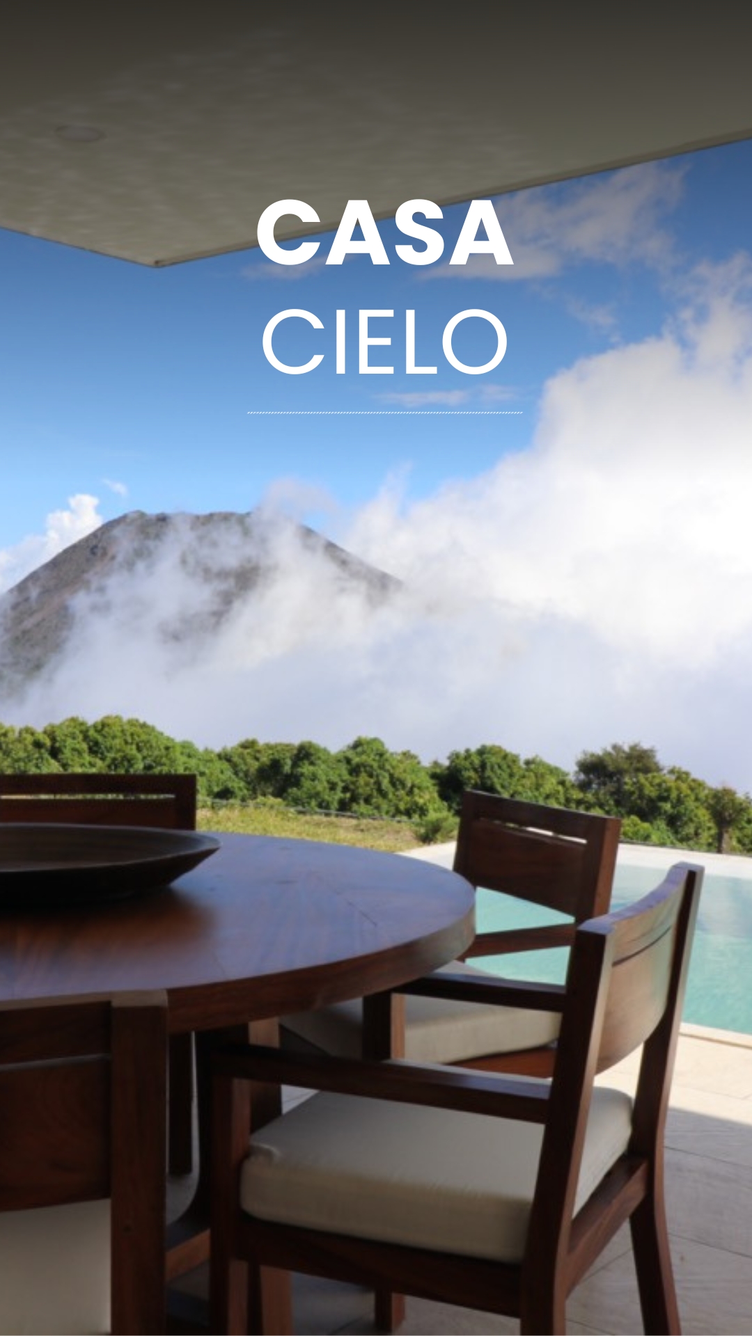 Casa Cielo, refugio panorámico en Finca Campo Bella video