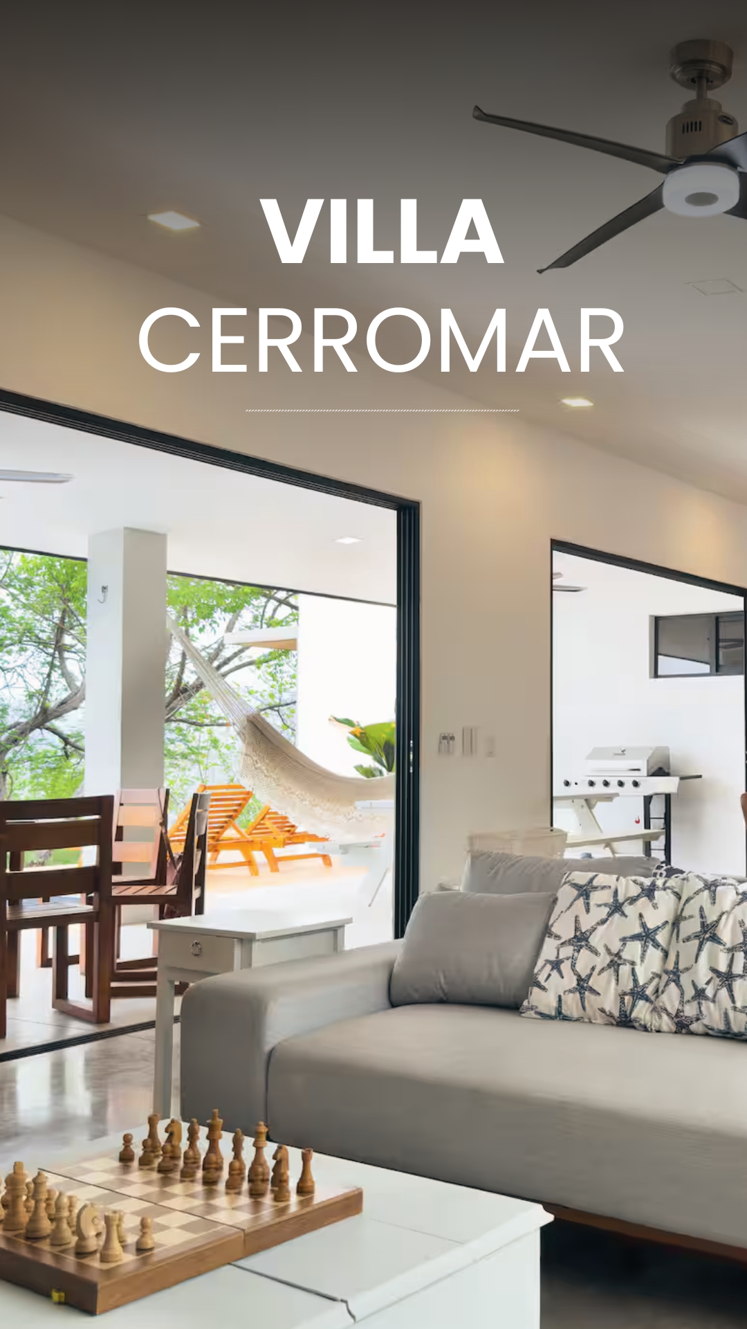 Modern beachfront villa overlooking Sunzal video