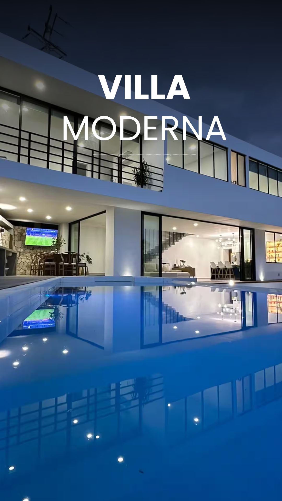 Modern villa in Surf City facing the sea video