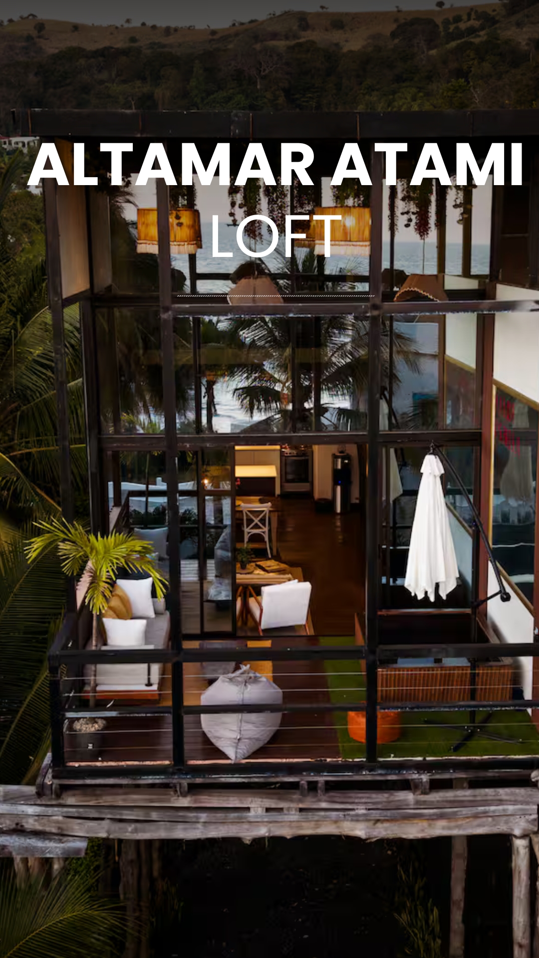 Elevated Loft with Ocean View Near El Tunco video