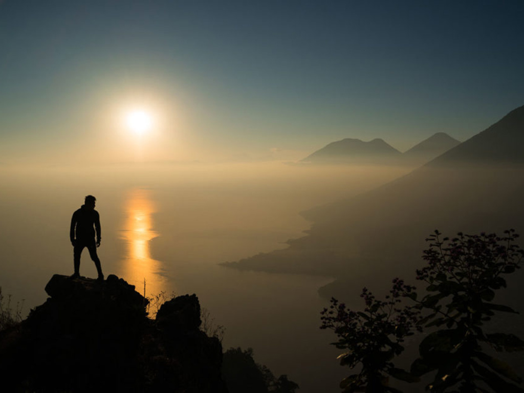Sunrise Indian Nose Lake of Atitlan - 3