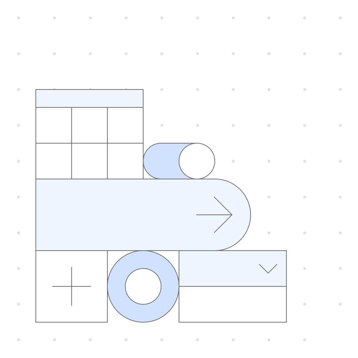 Abstract illustration of components