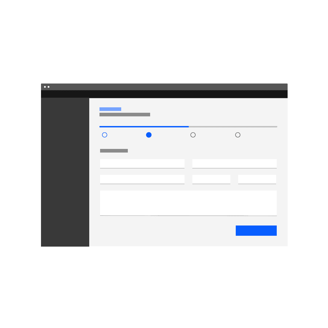 Do consider multistep forms when faced with a lot of inputs