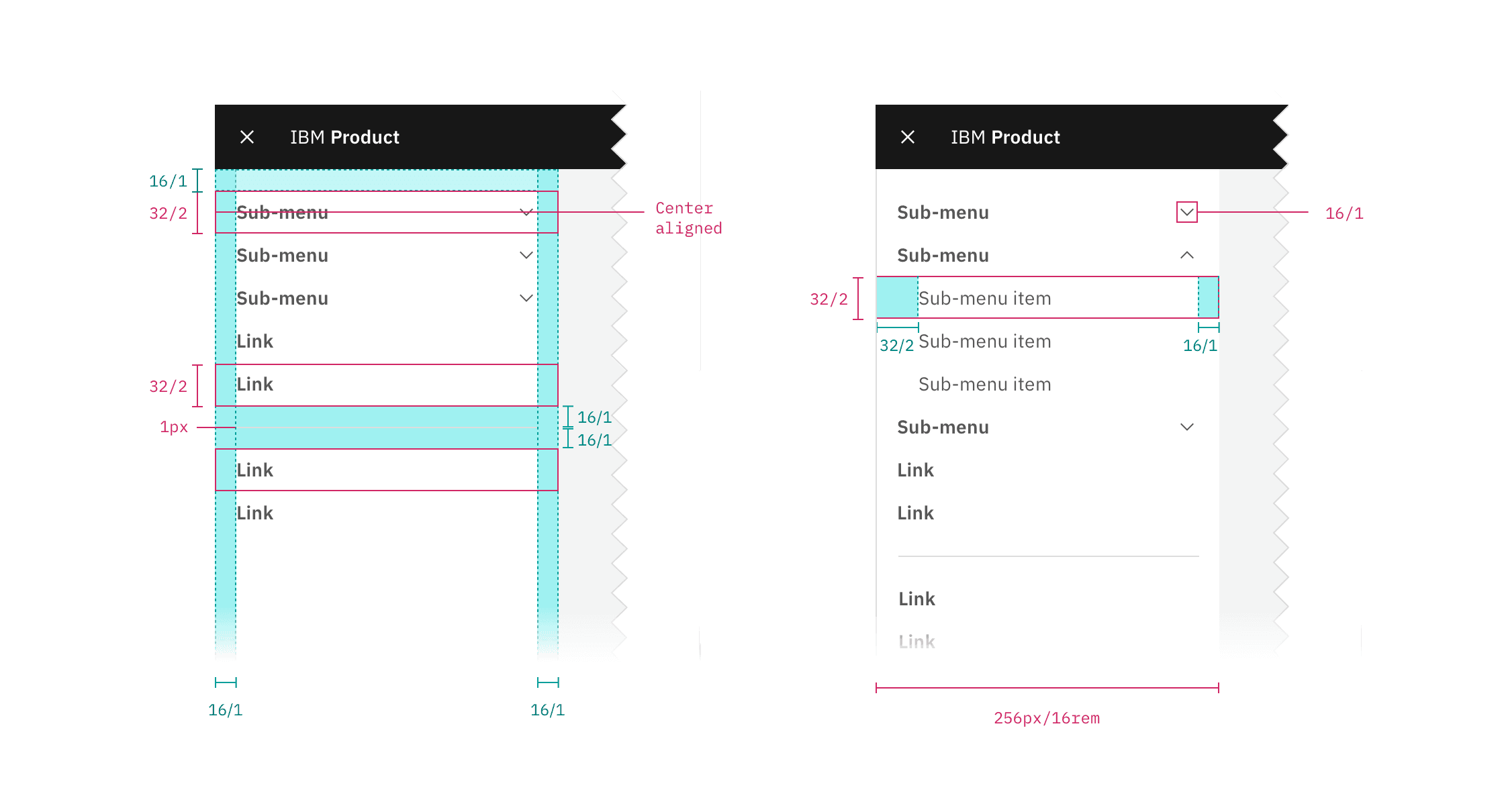 ui shell side-nav