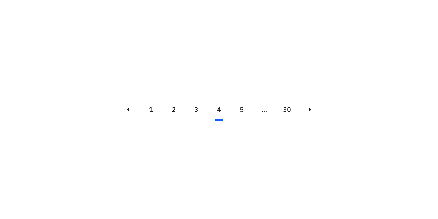 Example of pagination nav color