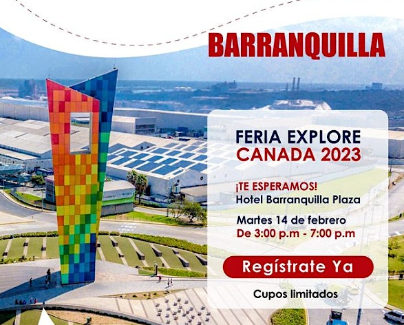 Feria Explore Canada - Barranquilla Feria Explore Canada - Barranquilla