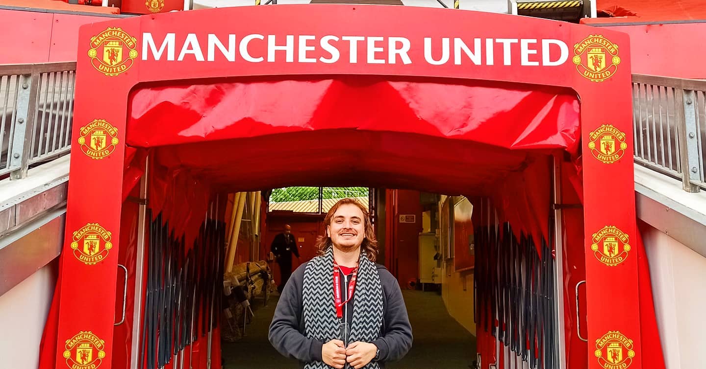 Un viaje por Manchester: en el mítico estadio Old Trafford.