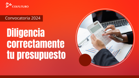 Cómo diligenciar el presupuesto
