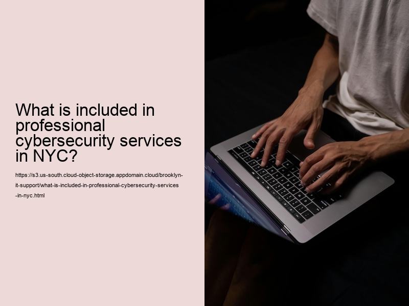 What is included in professional cybersecurity services in NYC?