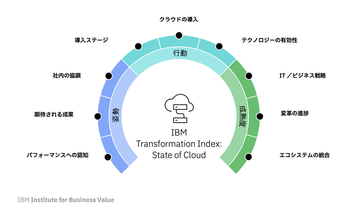 What does the IBM Cloud Transformation Index consider?