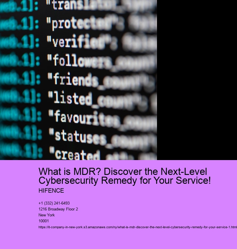 What is MDR? Discover the Next-Level Cybersecurity Remedy for Your Service!