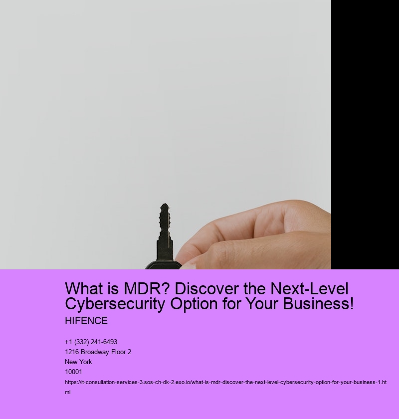 What is MDR? Discover the Next-Level Cybersecurity Option for Your Business!