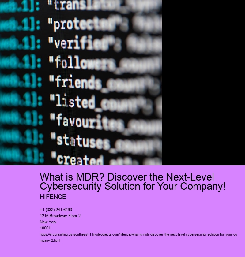What is MDR? Discover the Next-Level Cybersecurity Solution for Your Company!