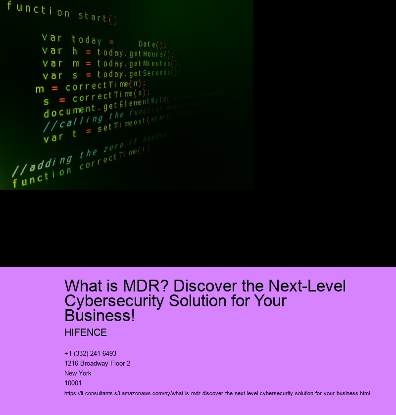 What is MDR? Discover the Next-Level Cybersecurity Solution for Your Business!