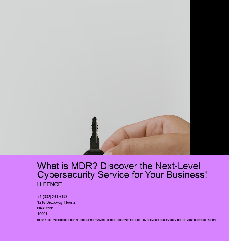 What is MDR? Discover the Next-Level Cybersecurity Service for Your Business!